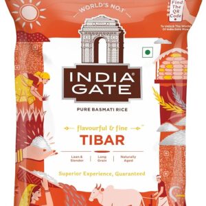 India Gate Basmati Rice Tiber (5kg)